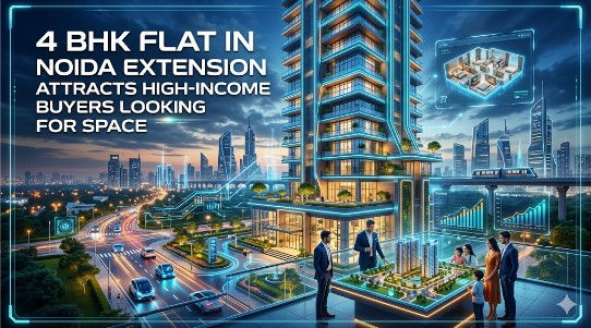 4 BHK Flat in Noida Extension