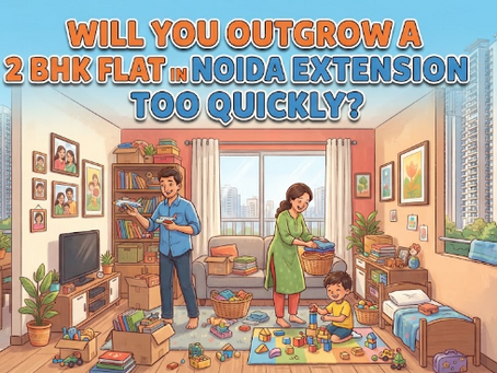 2 BHK Flat in Noida Extension
