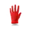 Thumbnail: No Fly Zone; Red Web/ Ultra Grip Football Gloves