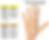 Thumbnail: 1 of 1 Bone Design/ Ultra Grip Receiver Football Gloves