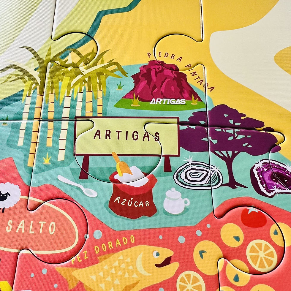 Miniatura: Conociendo Uruguay (30 piezas)