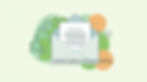 Je souhaite une image dans des couleurs paster, vert, bleu, orange clair en lien avec un a