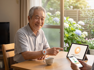 【健康寿命を伸ばすコツ】一人暮らしの高齢者が無理なく「規則正しい生活」を続けるための、新しい見守りの形