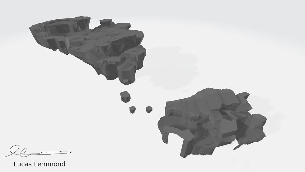 Candy Island Render