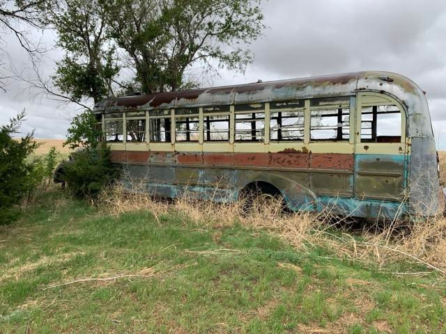 picture of an old bus