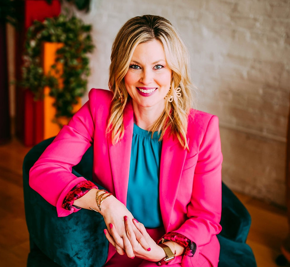 Headshot of Kelli Thompson, award-winning author, speaker, and executive coach