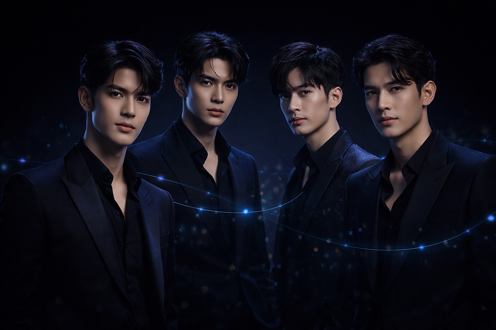 Thai entertainment actor professional photoshoot representing Thai celebrity brand partnership and cultural marketing across ASEAN by WENOTIFT Jakarta