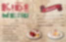 Kidz Menu & Dessert