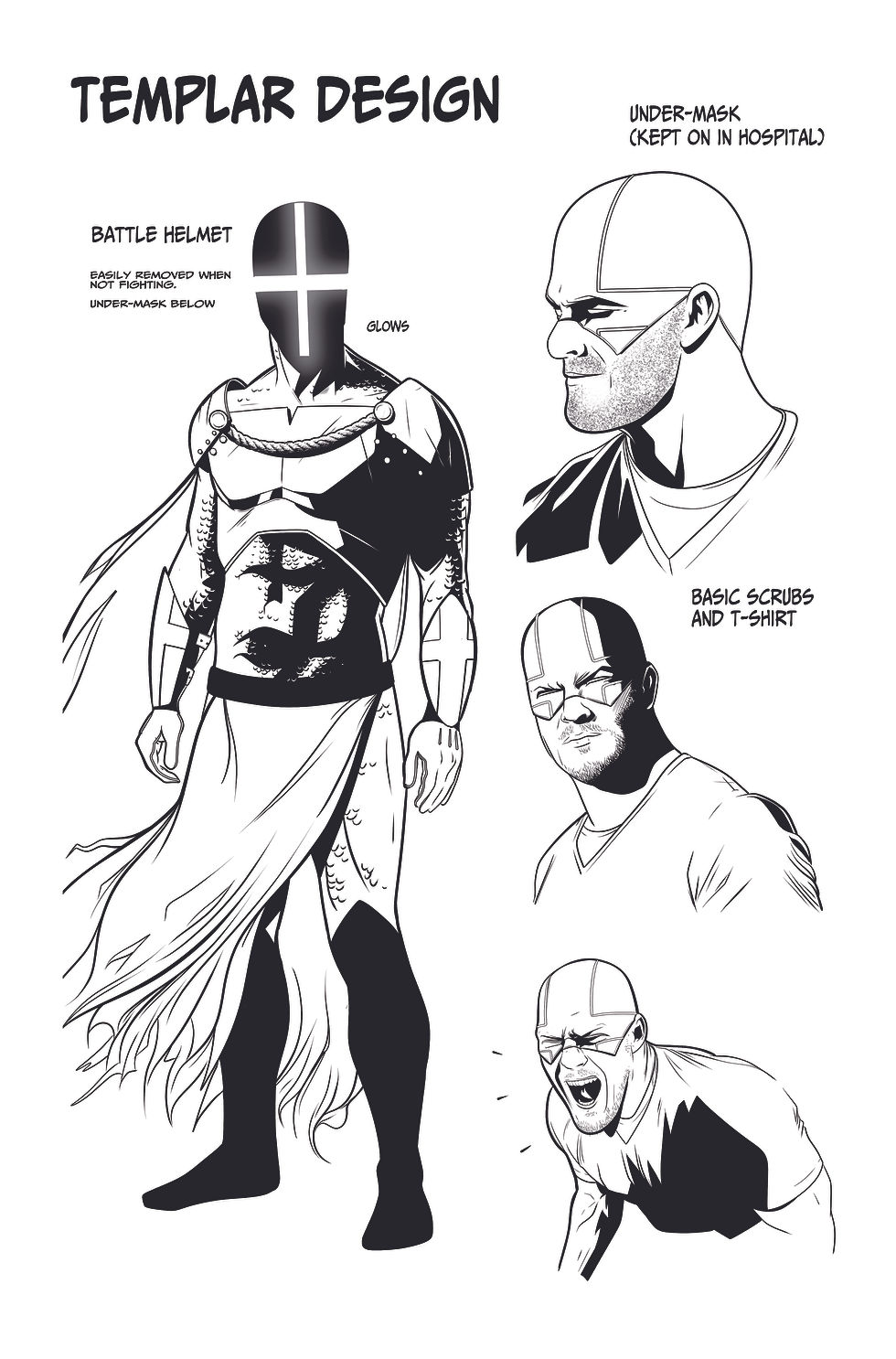 Templar Design (Unpublished Pitch)