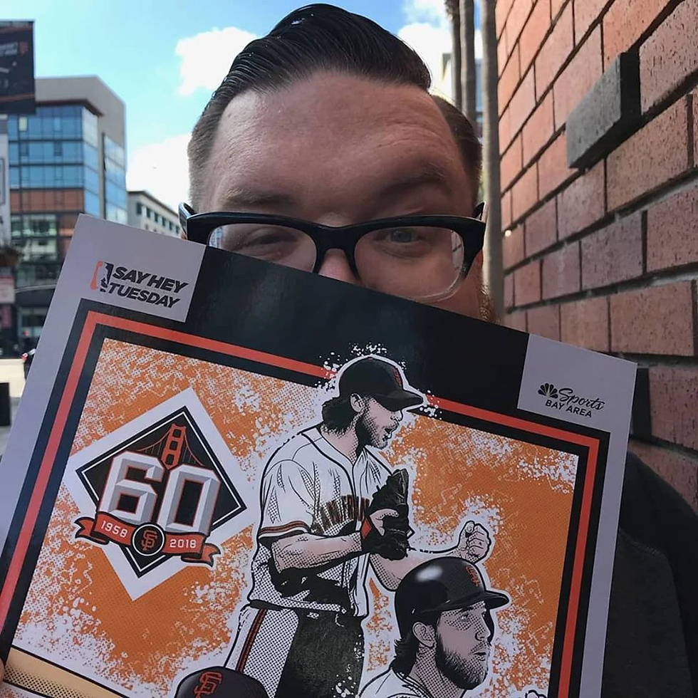 Thumbnail: Giants Authentic Fan Cheer Card - Madison Bumgarner