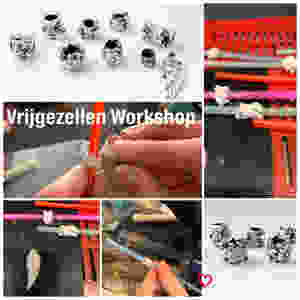 Vrijgezellenfeest, vrijgezellendag, workshop vrijgezellendag, creatief uitje, bachelor party,
