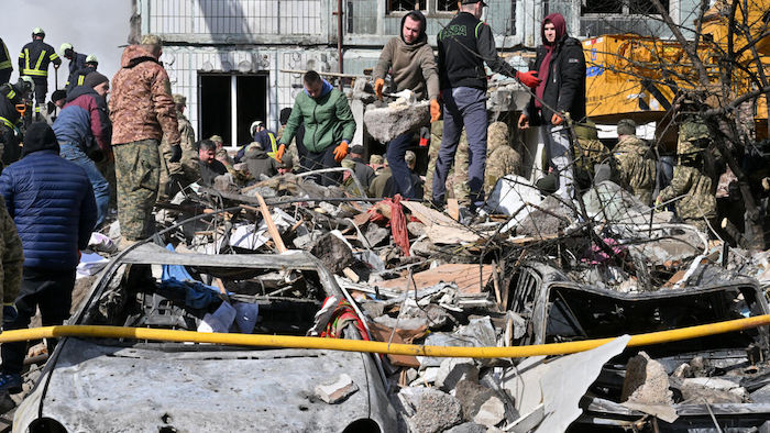 At Least 12 Fatalities in Series of Russian Strikes on Ukraine