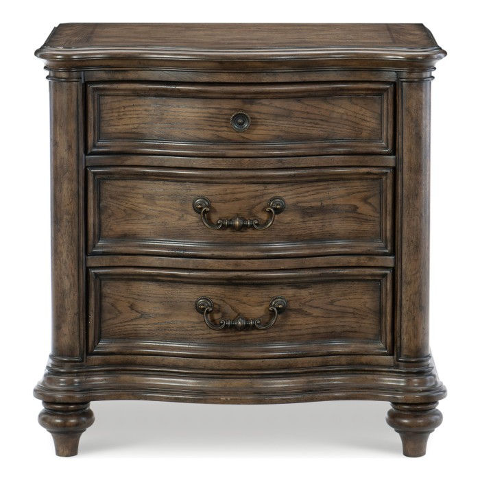 Thumbnail: Heath Court Brown Oak Nightstand