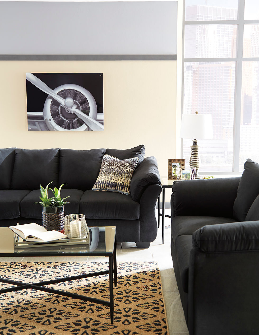 Thumbnail: Darcy Black Sofa