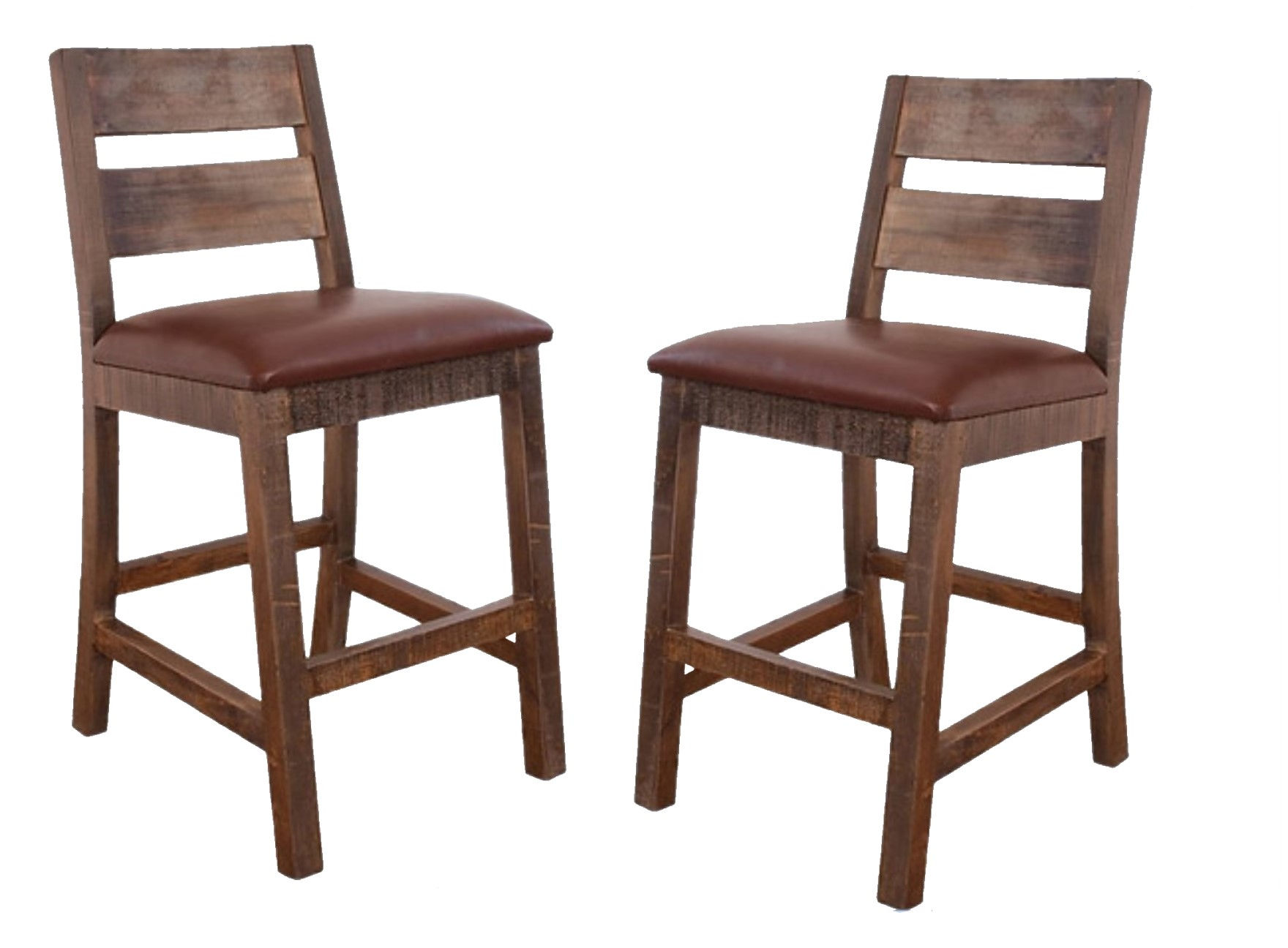 Antique Multicolor 30" Barstools