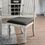 Thumbnail: Georgia Antique Gray/White Side Chairs