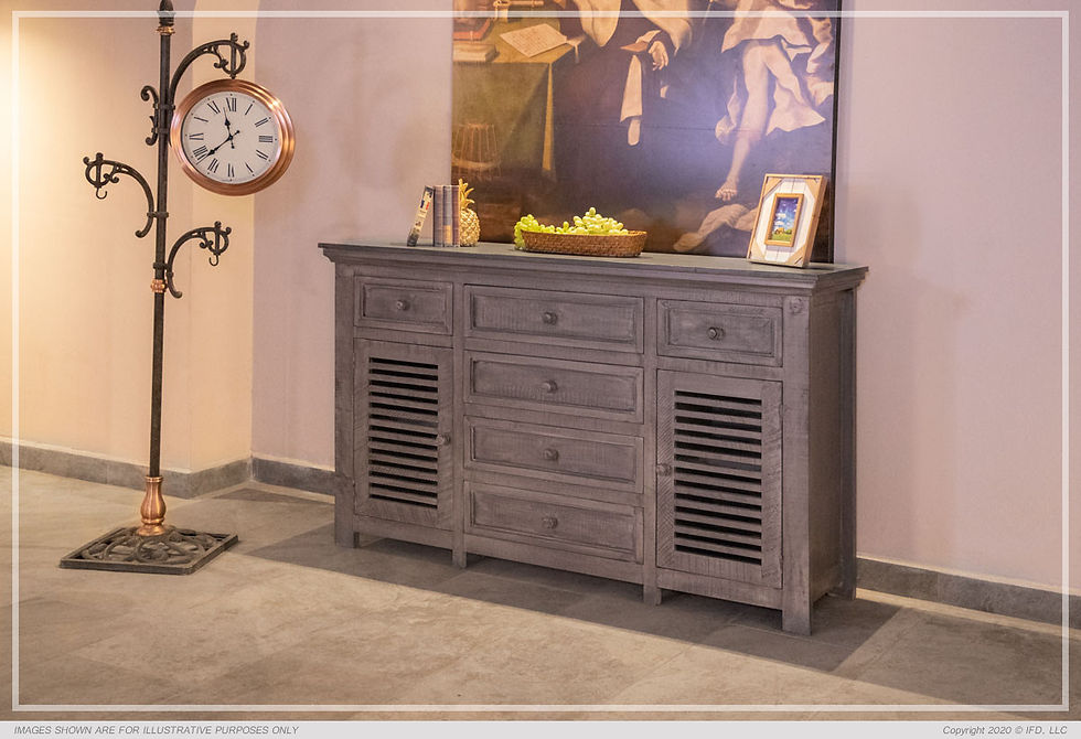 Stone Gray Dining Server