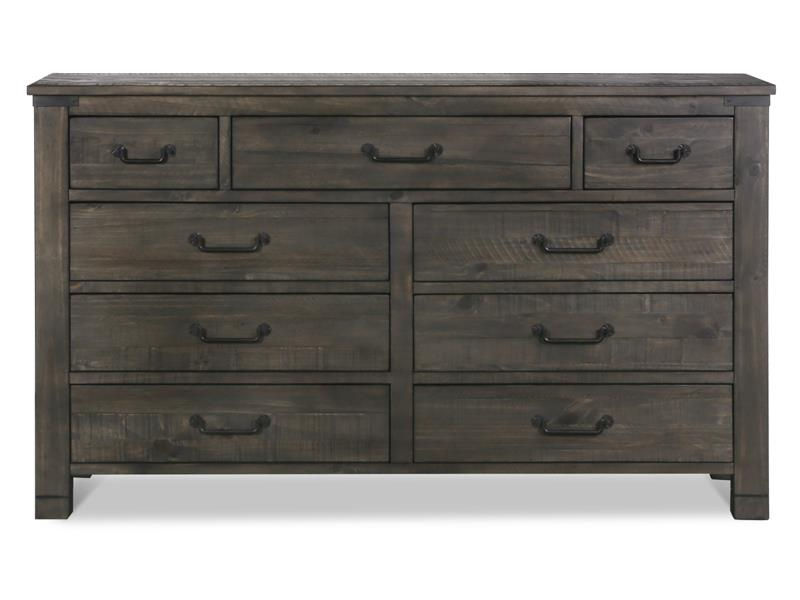 Abington Weathered Charcoal Drawer Dresser