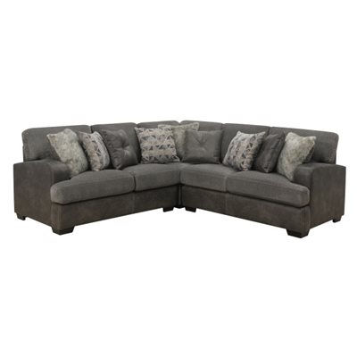 Thumbnail: Berlin Grey 3-PC Sectional