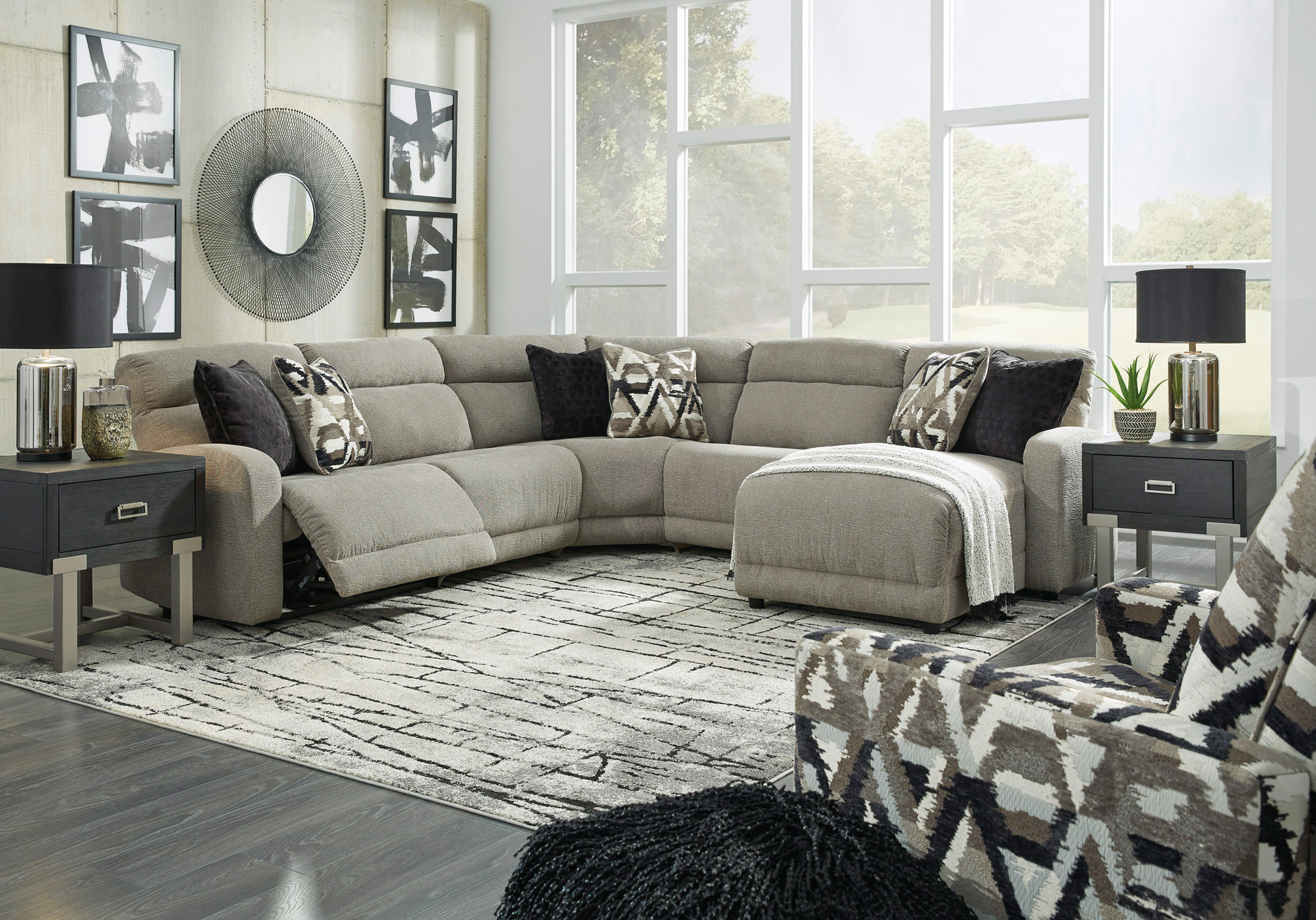 Colleyville Stone 6-PC Sectional
