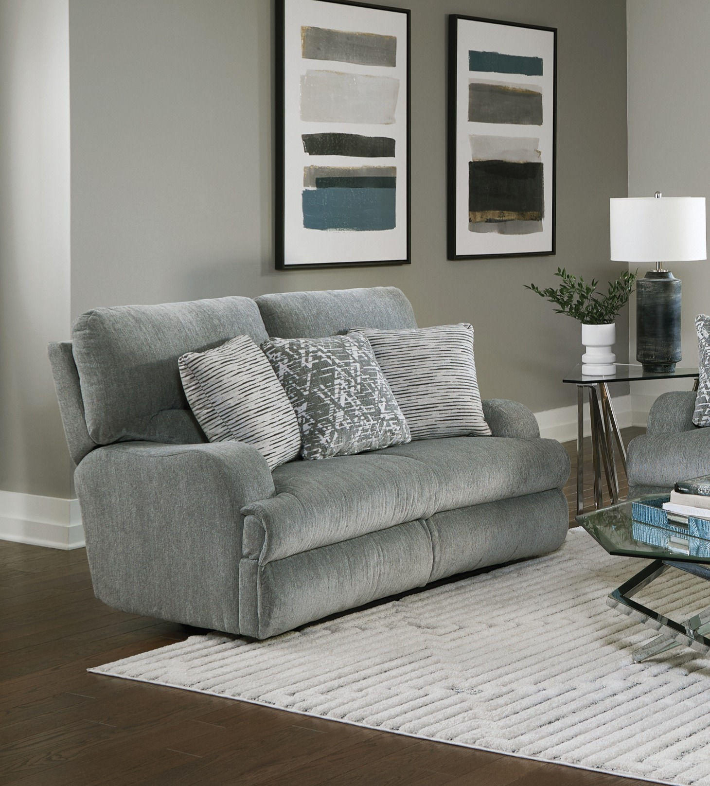 Zane Shark Reclining Loveseat