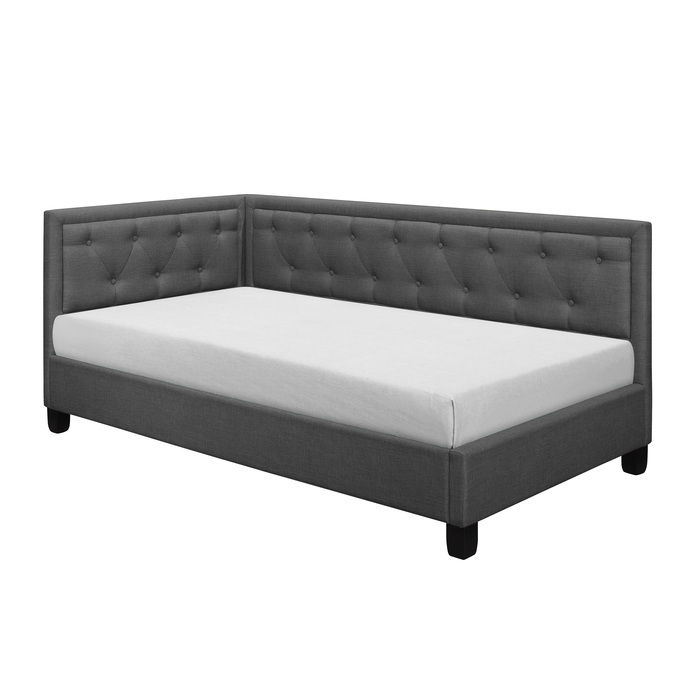 Thumbnail: Dark Gray Reversible Corner Daybed