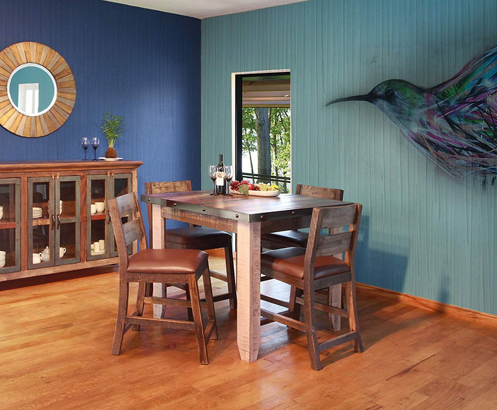 Thumbnail: Antique Multicolor Counter Table