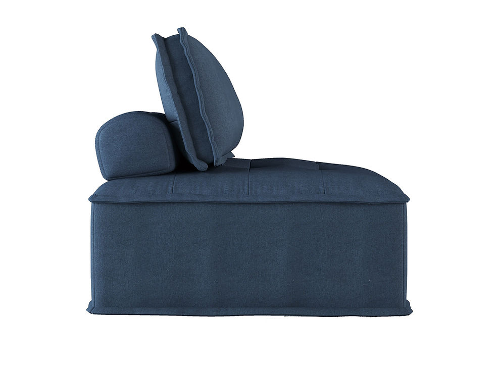Thumbnail: Ulrich Blue 4PC Modular Sectional