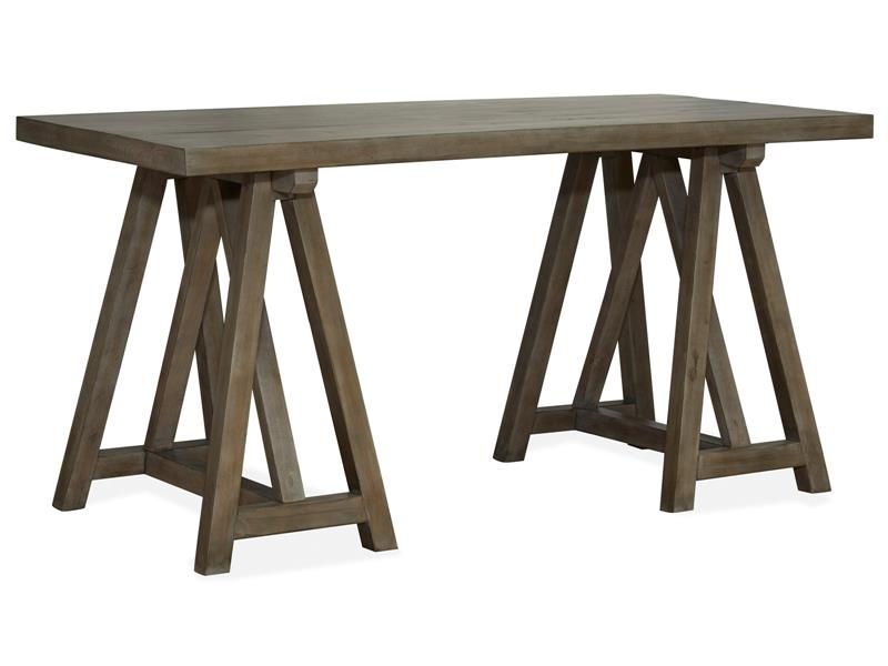 Thumbnail: Lancaster Dovetail Grey A-Frame Desk