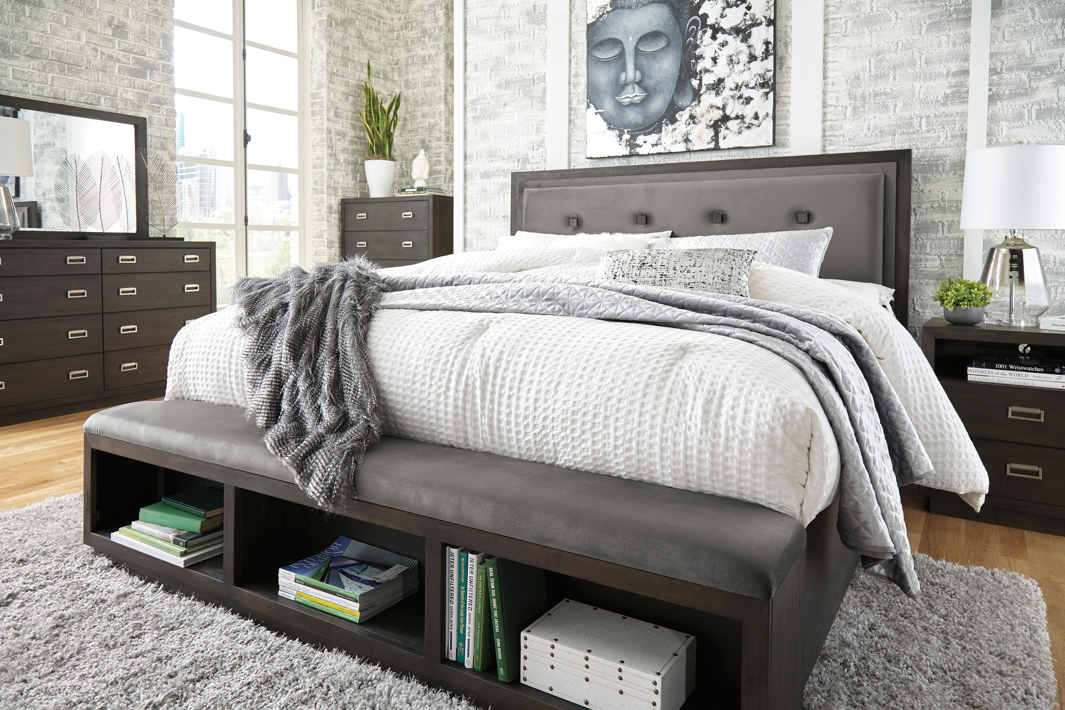 Hyndell Queen Storage Bed