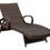 Thumbnail: Kantana Brown Chaise Lounge Chairs