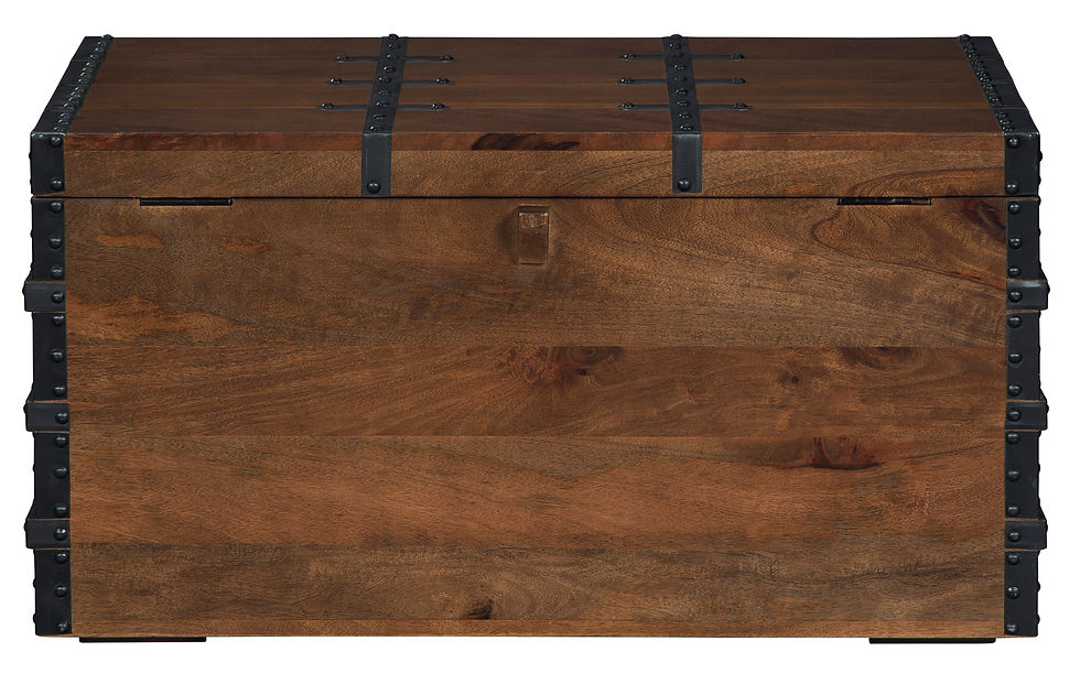 Thumbnail: Kettleby Brown Storage Trunk