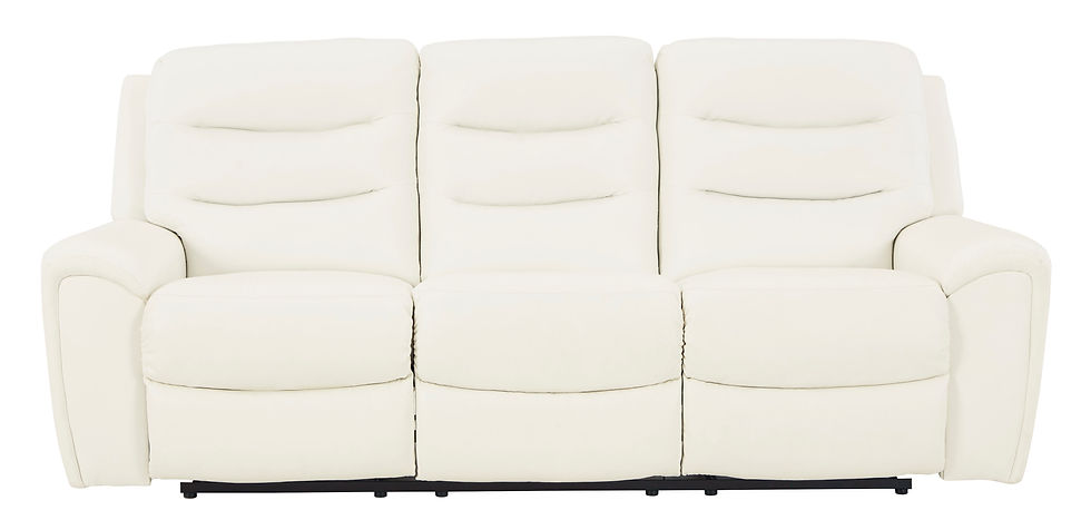 Thumbnail: Warlin White Power Reclining Sofa