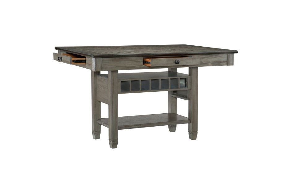 Thumbnail: Granby Gray Counter Height 7-PC Dining Set