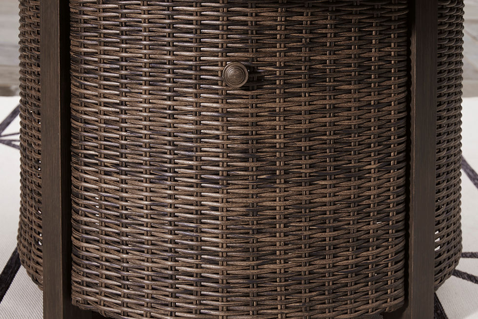 Thumbnail: Paradise Trail Round Fire Pit Table
