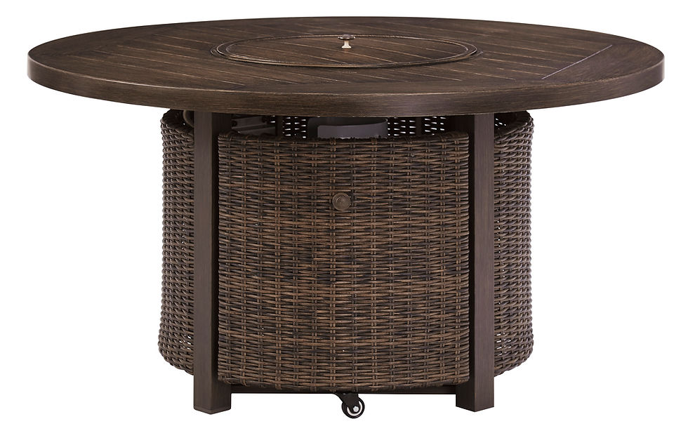 Thumbnail: Paradise Trail Round Fire Pit Table