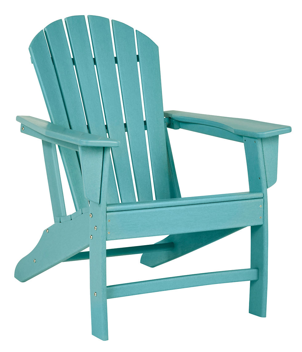 Thumbnail: Adirondack Turquoise Sundown Treasure Deck Chair