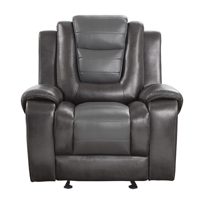 Briscoe Grey Glider Recliner