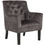 Thumbnail: Drakelle Charcoal Grey Accent Chair