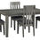 Thumbnail: Hallanden Gray Extension Dining Table