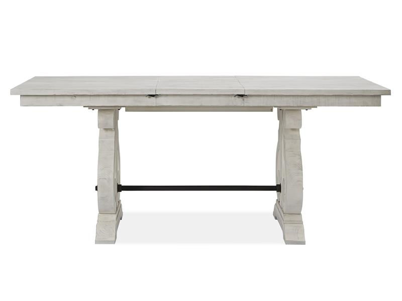 Thumbnail: Bronwyn Alabaster Rectangular Counter Height Table