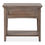 Thumbnail: Paxton Place Dovetail Grey Rectangular End Table