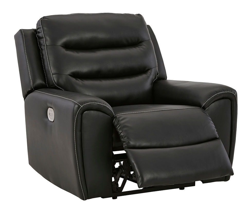 Thumbnail: Warlin Black Power Recliner