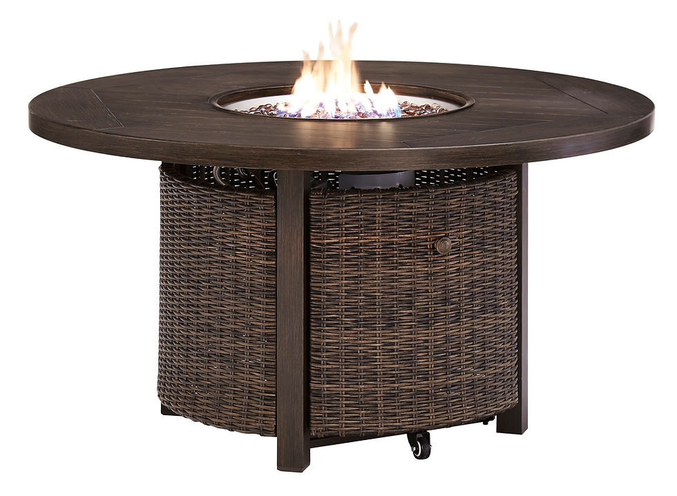 Thumbnail: Paradise Trail Round Fire Pit Table