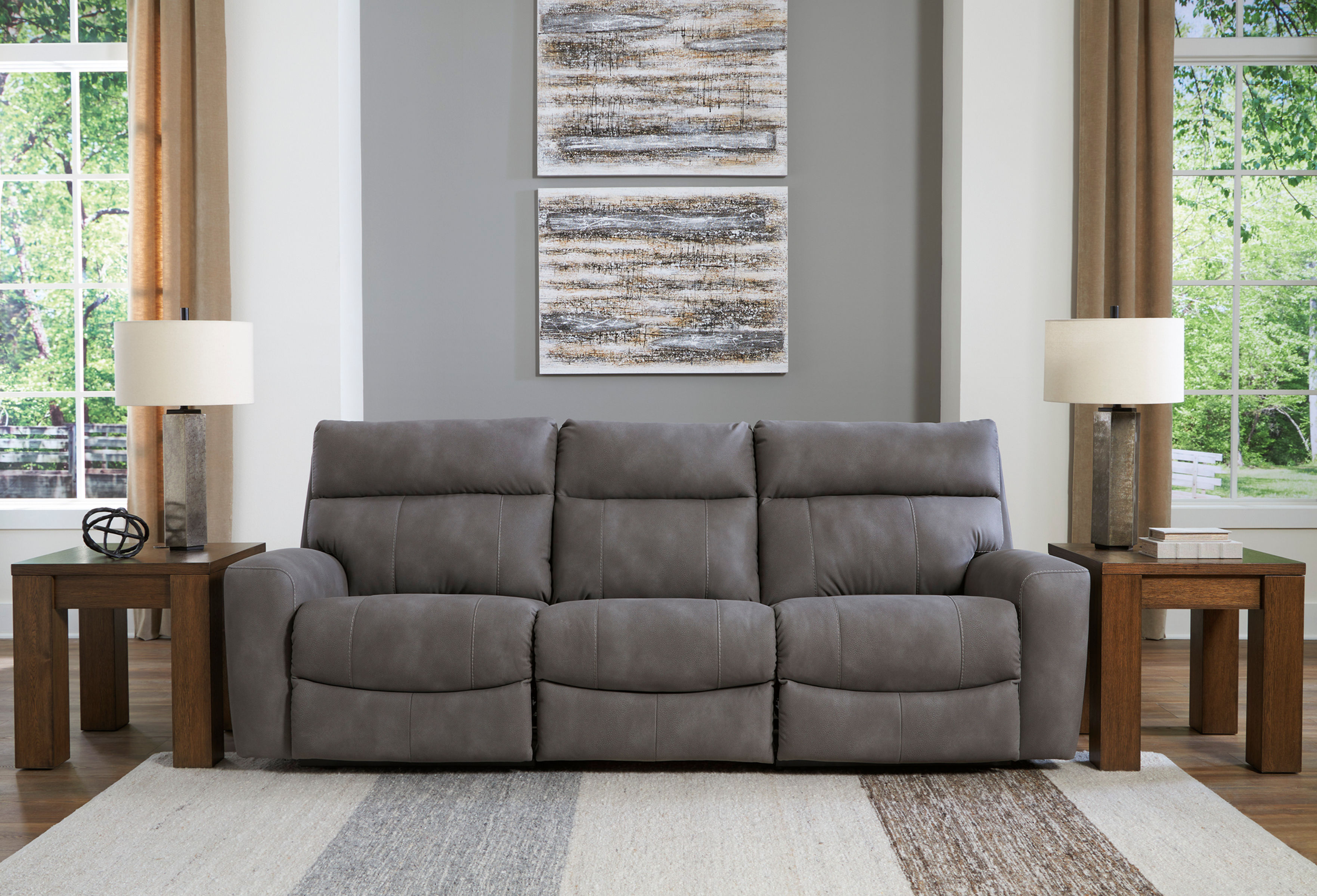 Next-Gen DuraPella Slate 3-PC Power Reclining Sofa