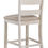 Thumbnail: Skempton White/Light Brown Counter Height Barstool