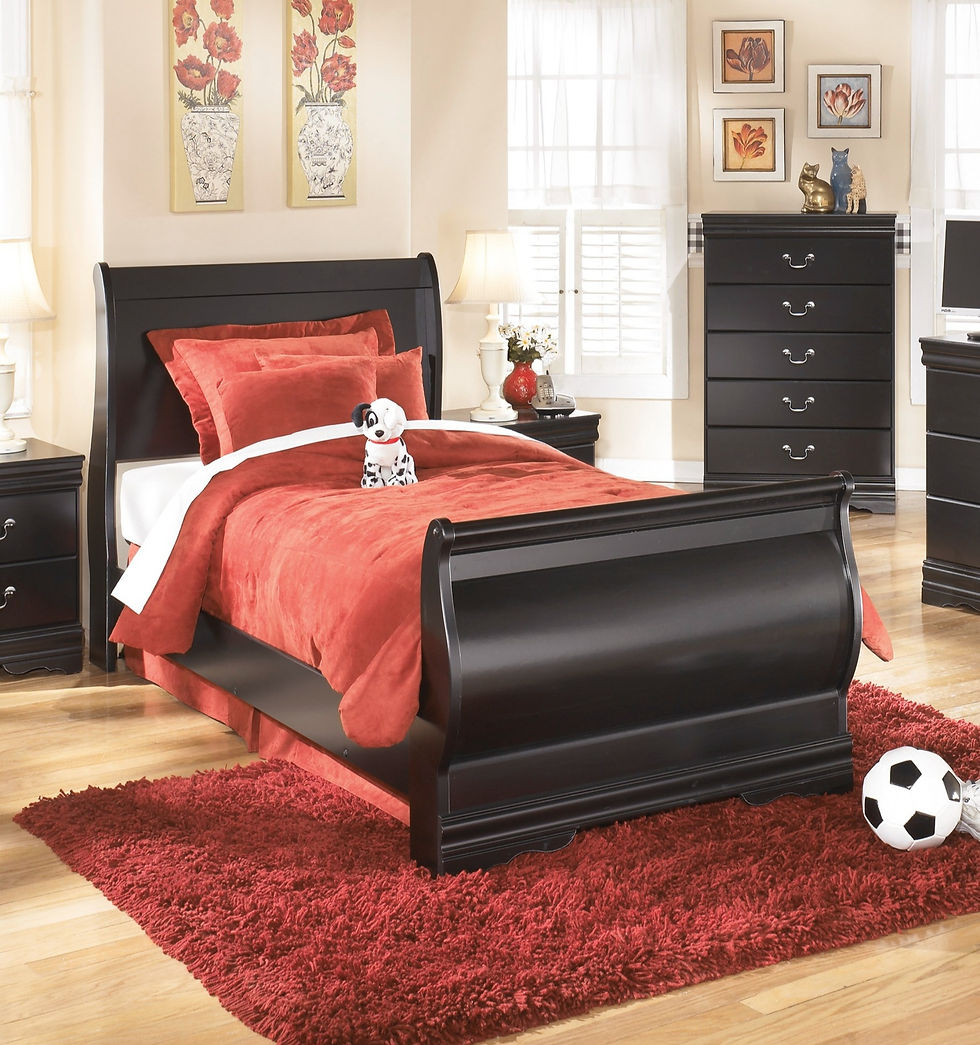 Huey Vineyard Youth Sleigh Bed