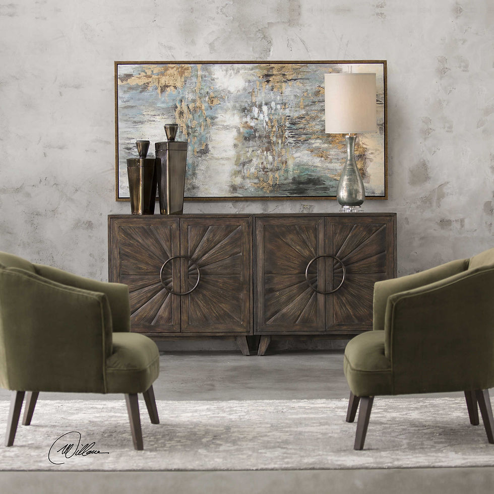 Thumbnail: Kohana Word Black Two Door Cabinet