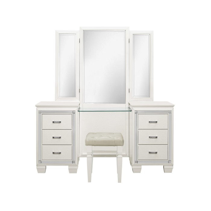 Thumbnail: Allura White Vanity w/ Mirror