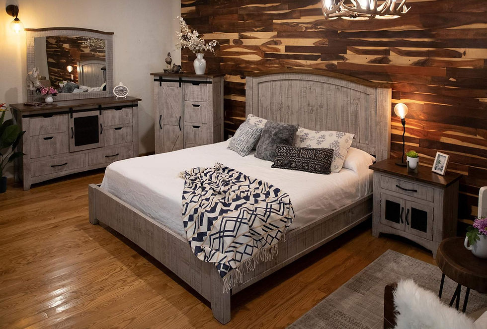 Thumbnail: Pueblo Light Gray-Brown Chest